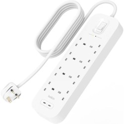 Belkin Surge Protector with 2 USB-C Ports (8 Outlet with 2 USB-C)