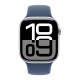 Apple Watch Series 10 GPS, Denim Sport Band, 42mm Retina OLED Display, Silver Aluminium Case (S/M) Apple Watch Series 10 GPS, Denim Sport Band, 42mm Retina OLED Display, Silver Aluminium Case (S/M)