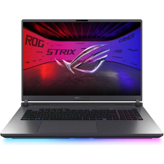 Asus ROG STRIX G18 | Intel® Core™ Ultra 9 Processor 275HX | 32GB RAM | 2TB SSD | Windows 11 Home | GeForce RTX™ 5080 16GB* | 18" 2.5K 240Hz Display | Backlit Keyboard | Eclipse Gray