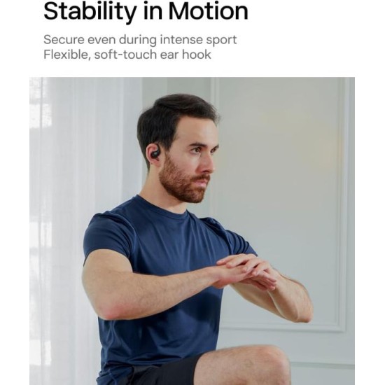 Shokz OpenFit Open Ear Wireless Headphone (Black)