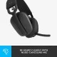 Logitech Zone Vibe 100 Lightweight Wireless Over-Ear Headphones with Noise-Cancelling Microphone, Advanced Multipoint Bluetooth Headset, (Graphite) Logitech Zone Vibe 100 Lightweight Wireless Over-Ear Headphones with Noise-Cancelling Microphone, Advanced Multipoint Bluetooth Headset, (Graphite)