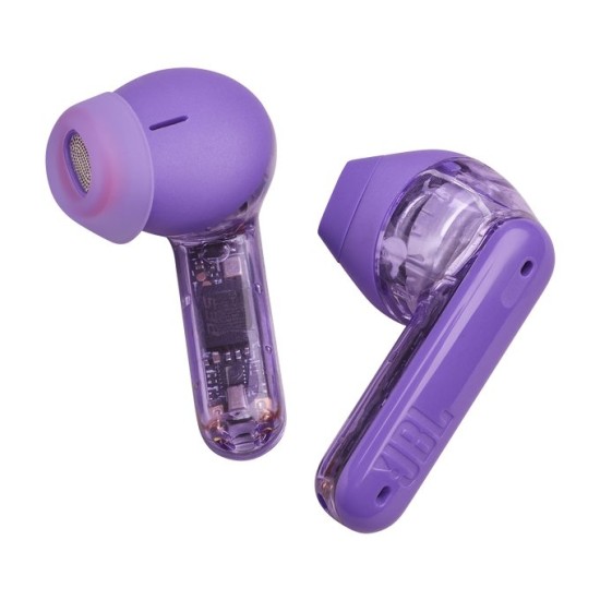 JBL Tune Flex Ghost Edition | True wireless Noise Cancelling Earbuds (Purple)