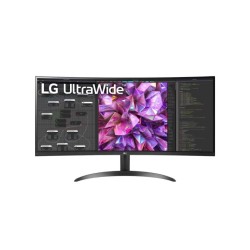 LG 34 inch (86.36cm) 21:9 Curved UltraWide QHD Monitor