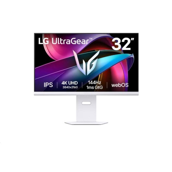 LG 32"UltraGear™ UHD 4K Gaming Monitor with 144Hz refresh rate and webOS 24
