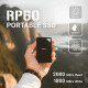 PNY RP60 USB 3.2 Gen 2x2 Type-C Portable SSD (1TB)