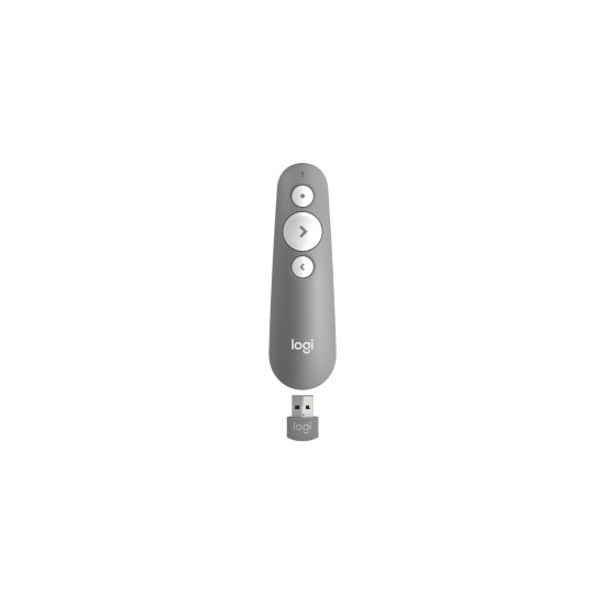Logitech R500s Laser Pointer Presentation Remote (Mid Grey)