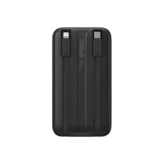 Baseus Comet Series Dual-Cable 10000mAh Digital Display Fast Charging Power Bank (22.5W)