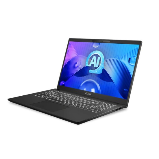 MSI Modern 15 H AI C1MTG-084US AI Powered Laptop | Intel Core Ultra 9-185H | 32GB RAM | 1TB SSD | Windows 11 Home | Intel® Arc Graphics | 15.6 inch 60Hz FHD Touch Display | Backlit Keyboard | Classic Black