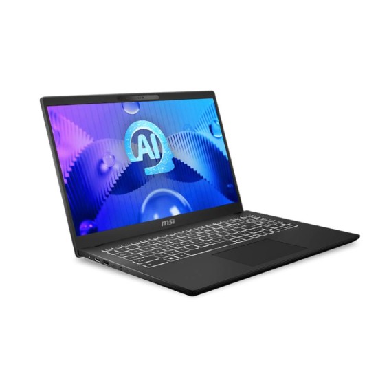 MSI Modern 15 H AI C1MTG-084US AI Powered Laptop | Intel Core Ultra 9-185H | 32GB RAM | 1TB SSD | Windows 11 Home | Intel® Arc Graphics | 15.6 inch 60Hz FHD Touch Display | Backlit Keyboard | Classic Black