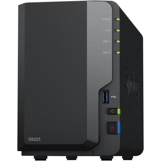 Synology 2-bay DiskStation DS223 (Diskless)