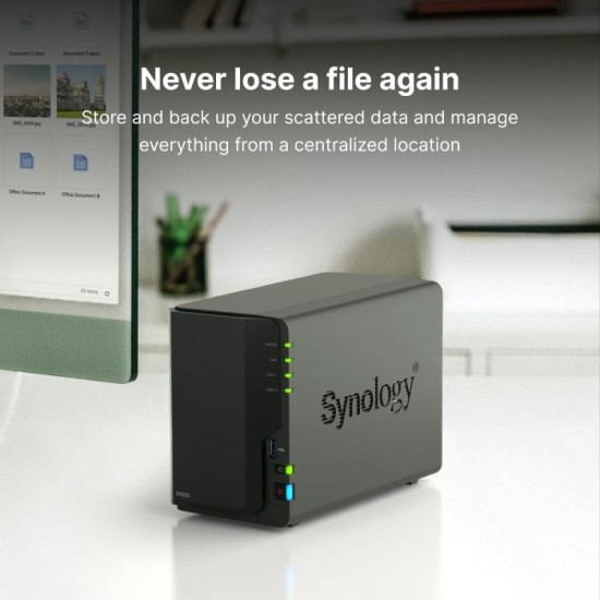 Synology 2-bay DiskStation DS223 (Diskless)