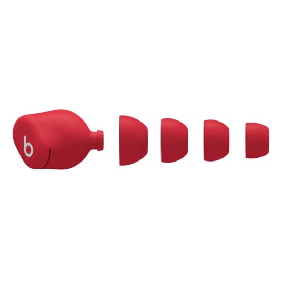 Beats Solo Buds — True Wireless Earbuds (Transparent Red)