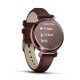 Garmin Lily® 2 Classic Dark Bronze with Mulberry Leather Band Garmin Lily® 2 Classic Dark Bronze with Mulberry Leather Band