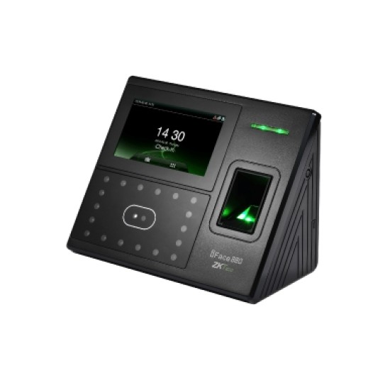 ZK Teco iFace880 Plus Revolutionary 3-in-1 Contactless Palm Recognition Terminal with Facial & Fingerprint Authentication Methods ZK Teco iFace880 Plus Revolutionary 3-in-1 Contactless Palm Recognition Terminal with Facial & Fingerprint Authentication Methods