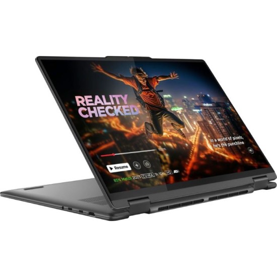 Lenovo Yoga 16IML9 7i 2-in-1 Laptop | Intel Core Ultra 7 155U | 16GB RAM | 1TB SSD | Windows 11 Home | Integrated Intel graphics | 16 inch FHD 2K Touch Display | Backlit Keyboard | Storm Grey
