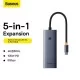 Baseus UltraJoy Series 5-Port HUB Baseus UltraJoy Series 5-Port HUB
