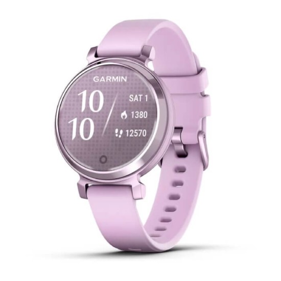 Garmin Lily® 2 Metallic Lilac with Lilac Silicone Band