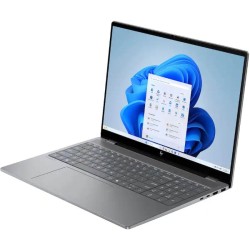 HP OmniBook X 16-AW0033DX Laptop AI PC | Intel Core Ultra 7 255H | 32GB RAM | 2TB SSD | GeForce RTX 4050 6GB | Windows 11 Home | 16 inch 2K OLED Touch Display | English Keyboard | Silver