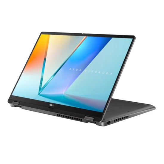 ASUS Vivobook 14 Flip TP3407 Copilot+ PC | Intel Core Ultra 7 256V | 16GB RAM | 1TB SSD | Intel Arc Graphics | Windows 11 Home | English Keyboard | Matte Gray