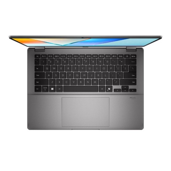 ASUS Vivobook 14 Flip TP3407 Copilot+ PC | Intel Core Ultra 7 256V | 16GB RAM | 1TB SSD | Intel Arc Graphics | Windows 11 Home | English Keyboard | Matte Gray