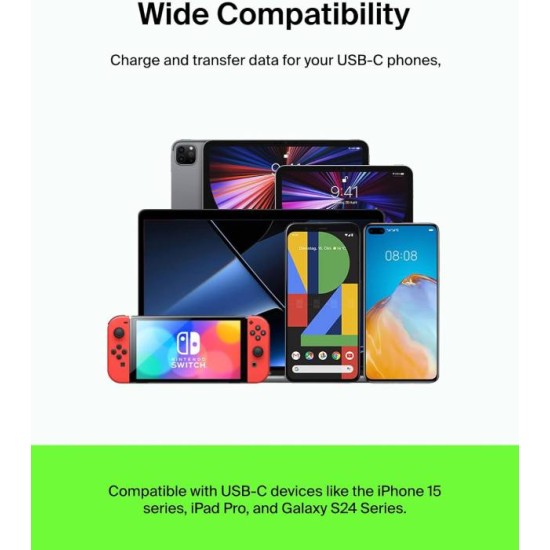 Belkin BoostCharge USB-C to USB-C Cable (3.3ft) (2pack)