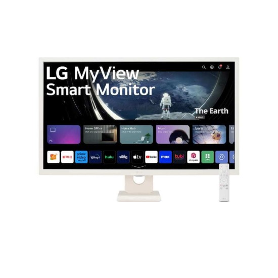 LG 31.5" Full HD IPS Smart Monitor with webOS