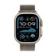 Apple Watch Ultra 2 GPS + Cellular, Natural Titanium Milanese Loop, 49mm Display, Natural Titanium Case (S)