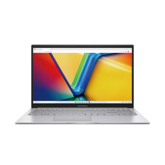 ASUS Vivobook 15 X1504VA | Intel Core 7 Processor 150U | 8GB RAM | 512GB SSD | No OS | 15.6 inch FHD Display | English Keyboard | Cool Silver