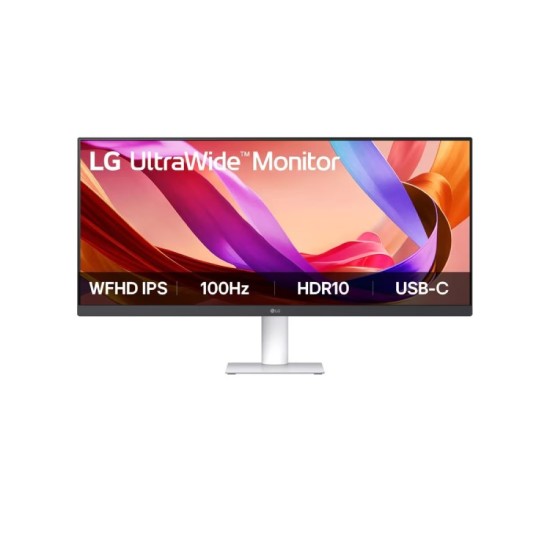 LG 29 inch UltraWide WFHD monitor with 100Hz, HDR10, and borderless design
