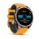 Garmin Fenix® 8 – 47 mm, AMOLED Sapphire, Titanium with Spark Orange/Graphite Silicone Band Garmin Fenix® 8 – 47 mm, AMOLED Sapphire, Titanium with Spark Orange/Graphite Silicone Band