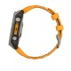 Garmin Fenix® 8 – 47 mm, AMOLED Sapphire, Titanium with Spark Orange/Graphite Silicone Band Garmin Fenix® 8 – 47 mm, AMOLED Sapphire, Titanium with Spark Orange/Graphite Silicone Band