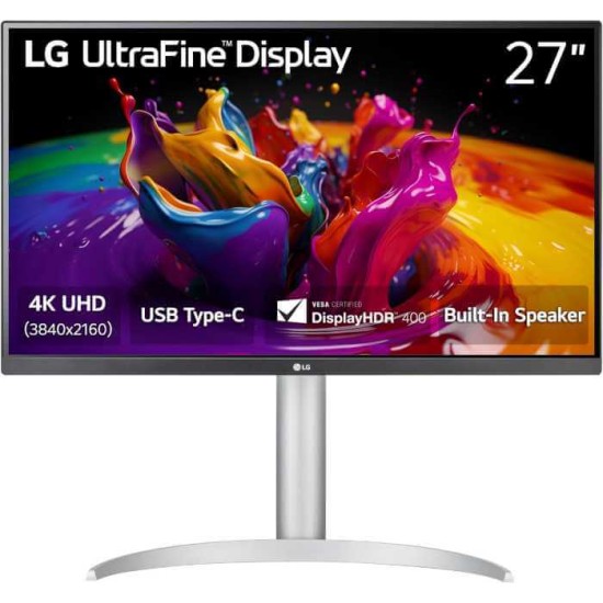 LG 27" UHD 4K IPS Monitor with VESA DisplayHDR™ 400