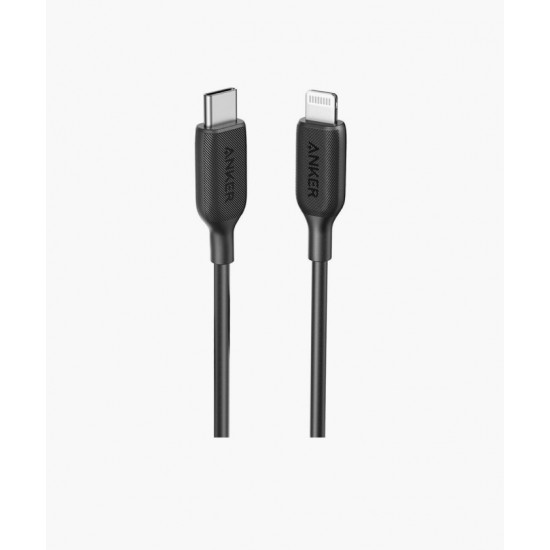 Anker PowerLine III USB-C to Lightning Cable Black (6ft) (A8833H11)