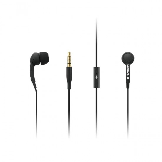 Lenovo 100 In-Ear Headphone-Black