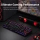 Redragon Kumara K552 Rainbow LED Backlit TKL Ten Key-Less Mechanical Wired Gaming Keyboard Redragon Kumara K552 Rainbow LED Backlit TKL Ten Key-Less Mechanical Wired Gaming Keyboard