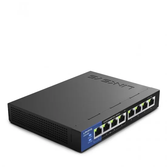 Switch Linksys 8 Port Gigabit (4-POE) LGS108P-UK