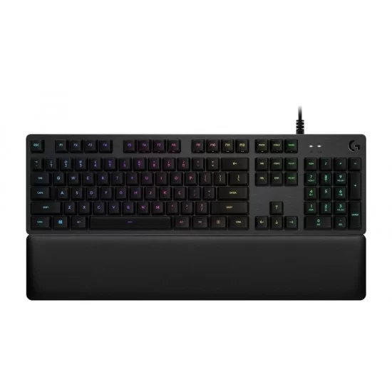Logitech G513 Carbon LIGHTSYNC RGB Mechanical Gaming Keyboard with GX Red Switches (Black)