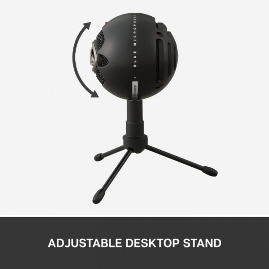 Logitech Blue Snowball Microphone Black