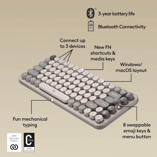 Logitech Keyboard Pop Keys 