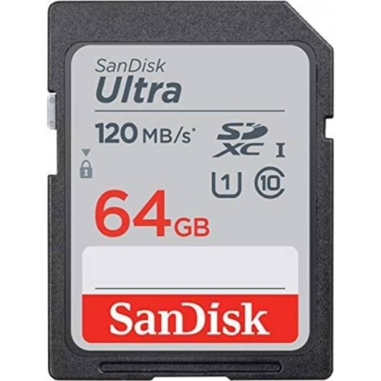 Sandisk Ultra SDHC 64GB 120MB/S