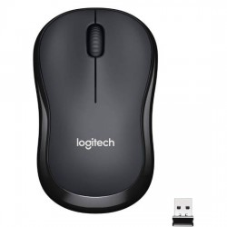 Logitech M221 Silent Wireless Mouse (Charcoal)