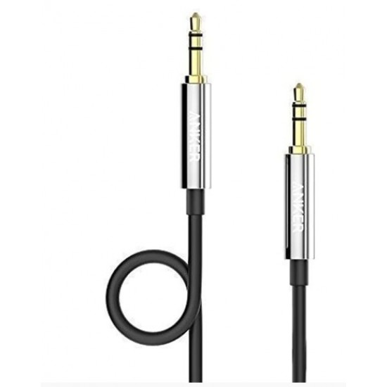 Anker 3.5 Male To Male Audio Cable Black, Part Number: AN.A7123H12.BK