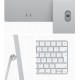 iMac/ 24-inch with Retina 4.5K display/ M3 chip with 8‑core CPU/ 8‑core GPU/ 8GB  RAM/ 256GB SSD/ Silver (English & Arabic Keyboard)