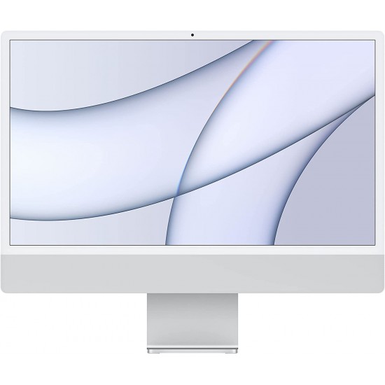 iMac/ 24-inch with Retina 4.5K display/ M3 chip with 8‑core CPU / 10‑core GPU / 8GB RAM/ 512GB SSD / Silver