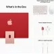 iMac/ 24-inch with Retina 4.5K display/ M3 chip with 8‑core CPU/ 10‑core GPU/ 8GB RAM/ 512GB SSD/ Pink