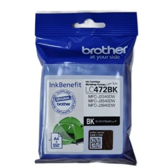 Brother Ink Cartridge LC-472 Black