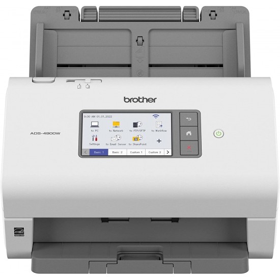 Brother Scanner ADS-4900W Professional Desktop Document Scanner