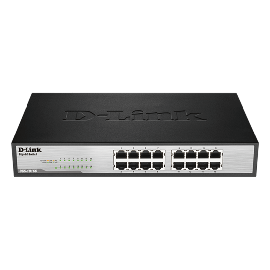 D-Link 16port Gigabyte Switch DGS1016C