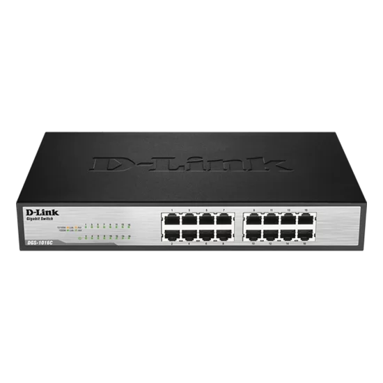 D-Link 16port Gigabyte Switch DGS1016C