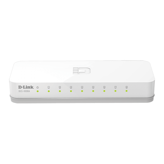 D-Link 8 Port Switch DES1008A